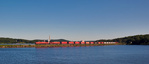 NR-2 stretches out on the causeway between Mill Cove and the Thames River