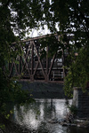 HA13 makes their way across the Lehigh River, heading for Allentown yard HA13 makes their way across the Lehigh River, heading for Allentown yard