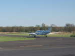 Waiting to takeoff from Morristown Municipal Airport