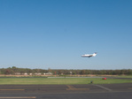 Coming in for a landing at Morristown Municipal Airport