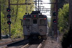 NJT train 423 knocks down the signal west of Bernardsville NJT train 423 knocks down the signal west of Bernardsville