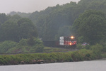 NR-2 passes milepost 4 in Ledyard, CT