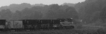 NR-2s tail end pulls onto the causeway between Mill Cove and the Thames River