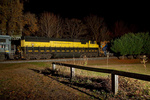 NYSW SD70 in the consist of NECR train 610, heading north past Eagleville Dam in Mansfield, CT NYSW SD70 in the consist of NECR train 610, heading north past Eagleville Dam in Mansfield, CT