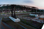 The view of the old ore bridge at the former Bethlehem Steel plant, now home to the Sands casino The view of the old ore bridge at the former Bethlehem Steel plant, now home to the Sands casino