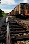 NR-2 rolling south through Fairview yard NR-2 rolling south through Fairview yard