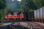 NR-2 heads out of sight at the south end of Fairview yard NR-2 heads out of sight at the south end of Fairview yard