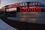 A look at the Sands Casino in Bethlehem, PA on the site of the old Bethlehem Steel plant A look at the Sands Casino in Bethlehem, PA on the site of the old Bethlehem Steel plant