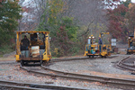 P&W track crew heads out to work on the Willimantic Branch