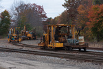 P&W track crew heads out to work on the Willimantic Branch