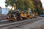 P&W track crew heads out to work on the Willimantic Branch