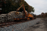 P&W track crew heads out to work on the Willimantic Branch