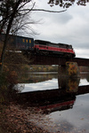 NR-3 crossing the Shetucket River on the Norwich/Lisbon town line