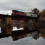NR-3 crossing the Shetucket River on the Norwich/Lisbon town line