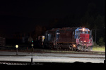 PanAm train AYMO waits for a fresh crew in East Deerfield