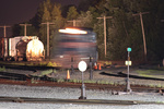EDNM's power heads east through the yard