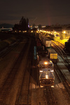 NS 25V's conductor walks back to cut off the power and pick up the cars left by LVRM