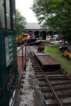 A look from the 44 tonner down into the roundhouse area