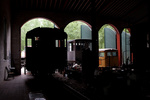 A look from the inside out.  Left to right is the 0-4-0T, 25 Tonner and MEC Railbus