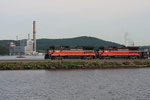 NR-2 rolls along the Thames River in Ledyard