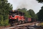 NR-2 slows down in Fairview yard