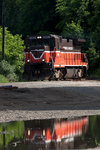 NR-2s locomotive to be turned heads down the west leg of the Groton wye