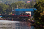 NR-2 continues past the US Navy Sub Force Museum in Groton NR-2 continues past the US Navy Sub Force Museum in Groton