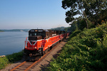 NR-2 heads south along the Thames River in Groton, CT NR-2 heads south along the Thames River in Groton, CT