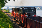 NR-2 heads south along the Thames River in Groton, CT NR-2 heads south along the Thames River in Groton, CT