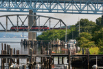 NR-2 crosses the Thames River NR-2 crosses the Thames River