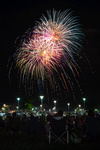Manchester, CT fireworks display at Manchester Community College