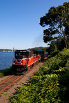NR-2 rolls along the Thames River in Groton, CT NR-2 rolls along the Thames River in Groton, CT