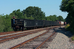 The rest of NR-2 heads south through Fairview yard, with Don riding the shove The rest of NR-2 heads south through Fairview yard, with Don riding the shove