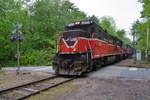 NECR 608 Extra [NR2 reroute] heads south through Franklin, CT