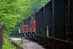 NECR 608 Extra [NR2 reroute] heads south through Franklin, CT